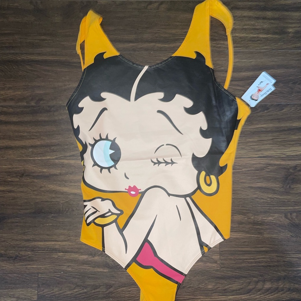 Betty Boop graphic bodysuit